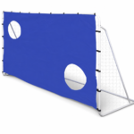 But de football avec cibles de tir 240 × 92 × 150 cm