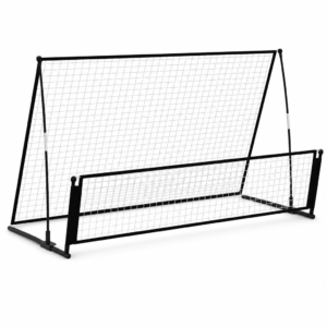 Rebondisseur de football 2-en-1 202 × 104 × 120 cm